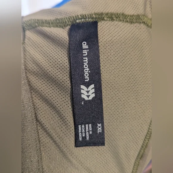 All in Motion Olive green sports bra - Picture 5 of 5